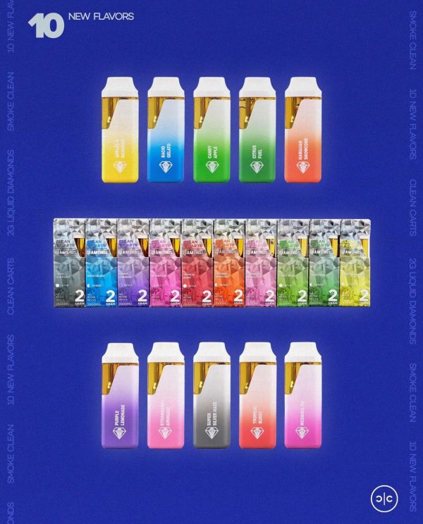 Clean carts New 2g liquid diamonds + live resin  bulk offer (blue box) - Image 3
